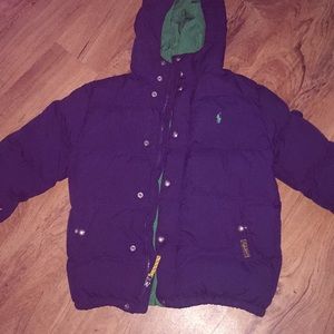 This a Ralph Lauren coat in a boys size 12